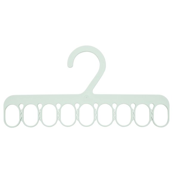 New IKEA SLIBB Hanger With 8 Grip Clips Green 305.677.27 - Picture 1 of 4